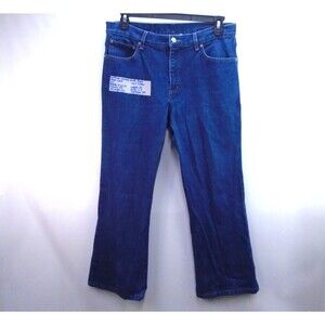 Vintage 80's Duett DJ Women jeans Size XL Made USA Blue Denim Classic Straight